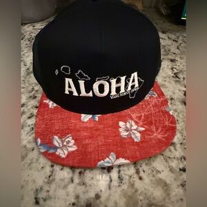 VANS ALOHA Hawaiian Hat Size OS NWOT